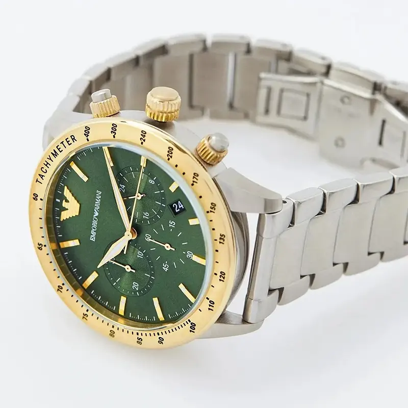 Emporio Armani Mario Chronograph Men's Watch- AR11454